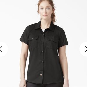 Dickies Womens Button Up Work Shirt